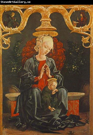 Cosimo Tura Madonna and Child in a Garden